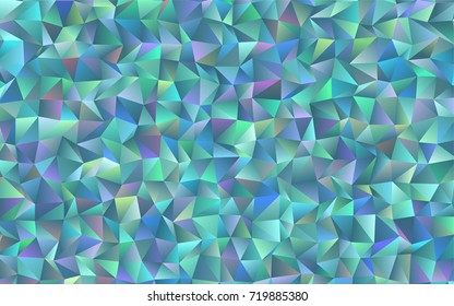 Light Blue, Green vector abstract polygonal template. An elegant bright illustration with gradient. The completely new template can be used for your brand book.