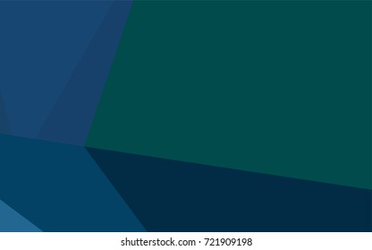 Light Blue, Green vector abstract mosaic template. Colorful illustration in abstract style with gradient. The completely new template can be used for your brand book.