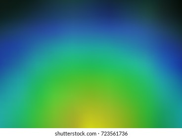 Light Blue, Green vector abstract blurred template. Modern geometrical abstract illustration with gradient. A completely new design for your business.
