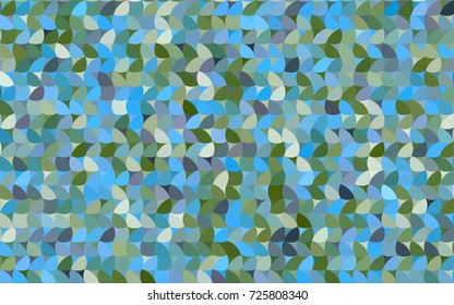Light Blue, Green vector abstract pattern with circles. Geometry template for your business design. Background with colored spheres.
