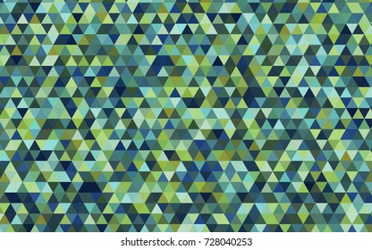 Light Blue, Green vector abstract polygonal pattern. Brand-new colored illustration in blurry style with gradient. Brand-new design for your business.