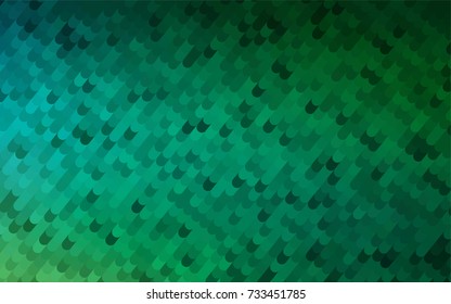 Light Blue, Green vector abstract curved background. An elegant bright illustration with gradient. A completely new template for your business design.