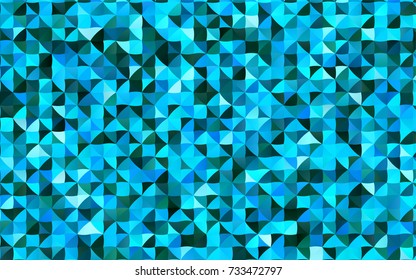 Light Blue, Green vector abstract polygonal template. Colorful illustration in abstract style with gradient. The textured pattern can be used for background.