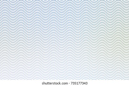 Light Blue, Green vector abstract pattern with circles. Geometry template for your business design. Background with colored spheres.