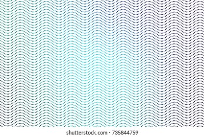 Light Blue, Green vector abstract pattern with circles. Geometry template for your business design. Background with colored spheres.
