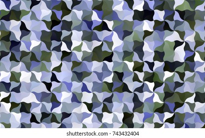 Light Blue, Green vector abstract blurred template. A completely new color illustration in a vague style. The elegant pattern can be used as part of a brand book.