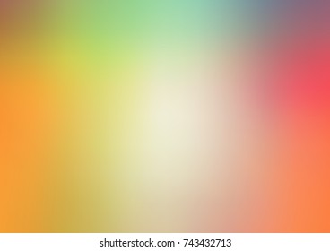 Light Blue, Green vector abstract blurred template. Colorful illustration in abstract style with gradient. The elegant pattern can be used as part of a brand book.
