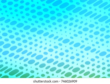Light Blue, Green vector abstract doodle background. An elegant bright illustration with lines in Natural style. The doodle design can be used for your web site.