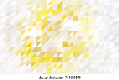 Light Blue, Green vector abstract colorful background, which consist of triangles. Pattern with colored triangles on white background.