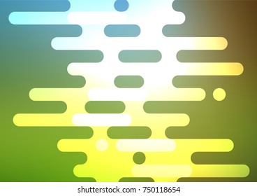 Light Blue, Green vector abstract doodle pattern. Decorative shining illustration with doodles on abstract template. The elegant pattern can be used as a part of a brand book.