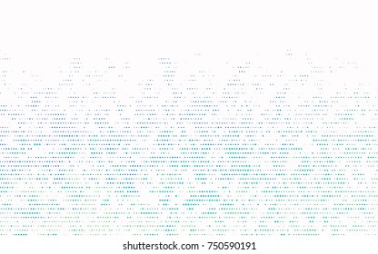 Light Blue, Green vector abstract pattern with circles. Geometry template for your business design. Background with colored spheres.