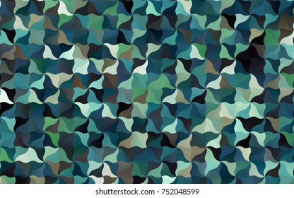 Light Blue, Green vector abstract blurred template. A completely new color illustration in a vague style. A completely new design for your business.
