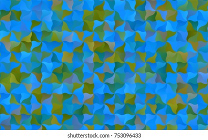 Light Blue, Green vector abstract cambered background. An elegant bright illustration with gradient. The completely new template can be used for your brand book.