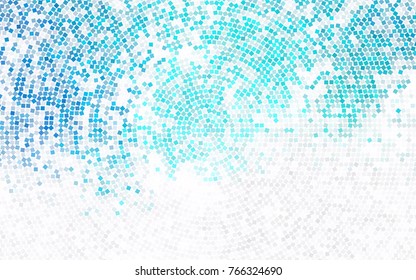 Light Blue, Green vector abstract textured polygonal background. Blurry rectangular design. The pattern with repeating rectangles can be used for background.