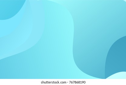 Light Blue, Green vector abstract cambered template. Creative geometric illustration in Origami style with gradient. A completely new design for your business.