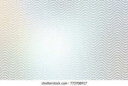Light Blue, Green vector abstract pattern with circles. Geometry template for your business design. Background with colored spheres.