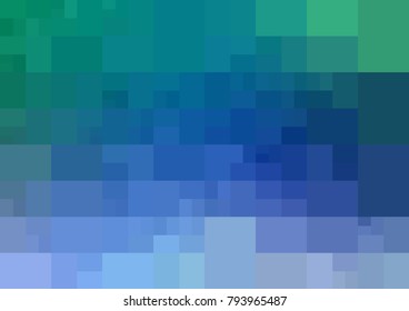 Light Blue, Green vector abstract textured polygonal background. Blurry rectangle design. Pattern can be used for background.
