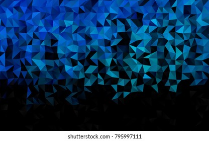 Light Blue, Green vector abstract polygonal background. A completely new color illustration in a vague style. The textured pattern can be used for background.