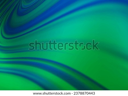 Light Blue, Green vector abstract blurred background. Colorful illustration in abstract style with gradient. Brand new style for your business design.