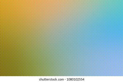 Light Blue, Green vector backdrop with dots. Abstract illustration with colored bubbles in nature style. Pattern can be used for beautiful websites.