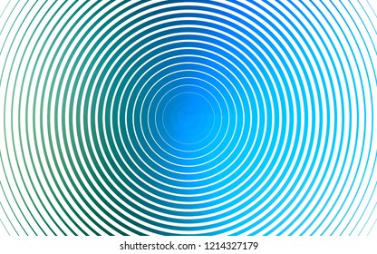 Light Blue, Green vector backdrop with dots. Glitter abstract illustration with blurred drops of rain. Template for your brand book.