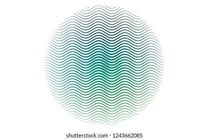 Light Blue, Green vector backdrop with long lines. Shining colored illustration with narrow lines. Pattern for ads, posters, banners.