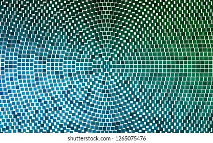 Light Blue, Green vector backdrop with rectangles, squares. Beautiful illustration with rectangles and squares. Smart design for your business advert.