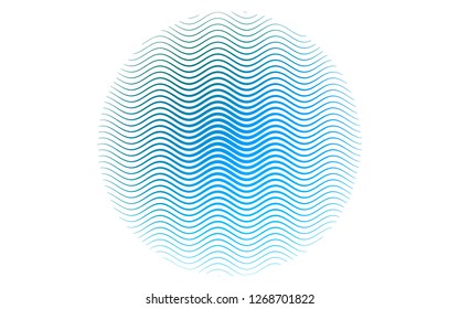 Light Blue, Green vector backdrop with long lines. Shining colored illustration with narrow lines. Pattern for websites, landing pages.