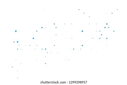 Light Blue, Green vector backdrop with lines, triangles. Illustration with set of colorful triangles. Best design for your ad, poster, banner.