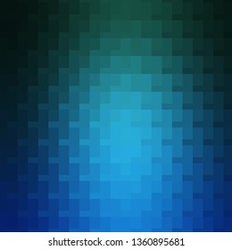 Light Blue, Green vector backdrop with rectangles. Abstract gradient illustration with colorful rectangles. Template for cellphones.