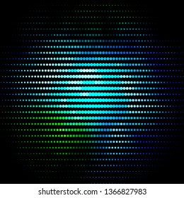 Light Blue, Green vector backdrop with circles. Abstract illustration with colorful spots in nature style. Pattern for websites, landing pages.
