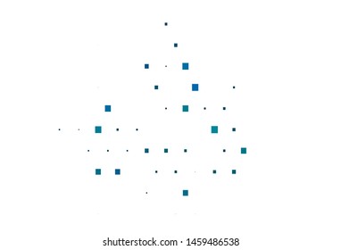 Light Blue, Green vector backdrop with rectangles, squares. Glitter abstract illustration with rectangular shapes. Modern template for your landing page.