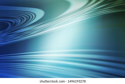 Light Blue, Green vector backdrop with bent lines. Colorful abstract illustration with gradient lines. Template for cell phone screens.