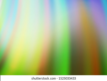 Light Blue, Green vector backdrop with bent lines. An elegant bright illustration with gradient. Marble design for your web site.