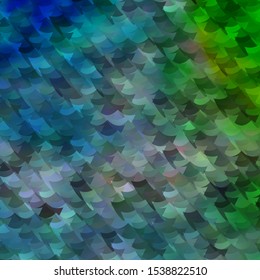 Light Blue, Green vector backdrop with rectangles. Colorful illustration with gradient rectangles and squares. Pattern for websites, landing pages.