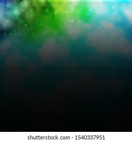 Light Blue, Green vector backdrop with dots. Abstract illustration with colorful spots in nature style. Design for posters, banners.