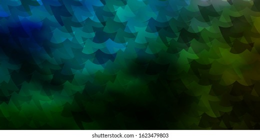 Light Blue, Green vector backdrop with rectangles. New abstract illustration with rectangular shapes. Pattern for busines booklets, leaflets