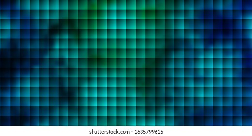 Light Blue, Green vector backdrop with rectangles. Modern design with rectangles in abstract style. Modern template for your landing page.