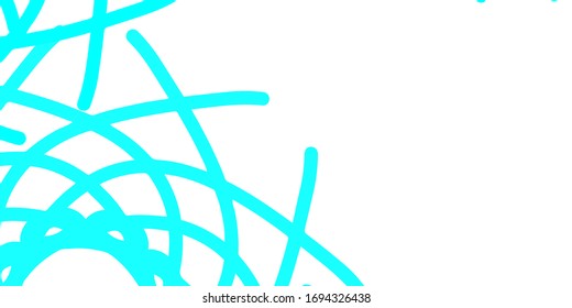 Light Blue, Green vector backdrop with chaotic shapes. Colorful illustration with simple gradient shapes. Simple illustration for your web site.