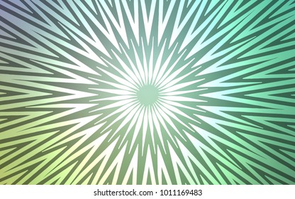 Light Blue, Green vector background with straight lines. Blurred decorative design in simple style with lines. Pattern for your busines websites.