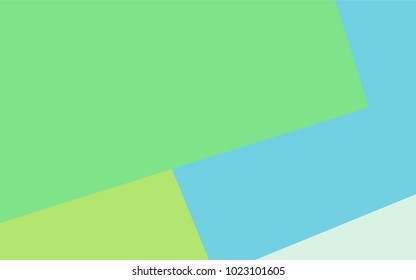 Light Blue, Green vector background of rectangles and squares. Style quilt and blanket. Geometrical rectangular pattern. Repeating pattern with rectangle shapes.