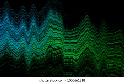 Light Blue, Green vector background with lamp shapes. A completely new color illustration in marble style. A completely new template for your business design.