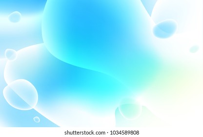 Light Blue, Green vector background with bent lines. A completely new color illustration in memphis style. Brand-new design for your ads, poster, banner.
