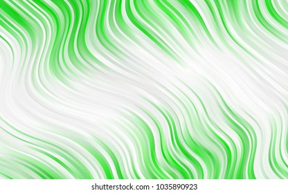 Light Blue, Green vector background with liquid shapes. Blurred geometric sample with gradient bubbles.  A new texture for your  ad, booklets, leaflets.