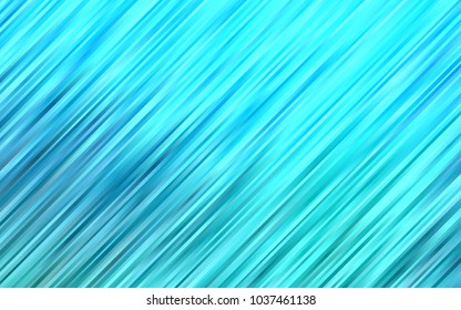 Light Blue, Green vector background with lava shapes. Blurred geometric sample with gradient bubbles.  Brand-new design for your ads, poster, banner.