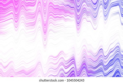 Light Blue, Green vector background with lava shapes. Shining illustration, which consist of blurred lines, circles. A completely new template for your business design.