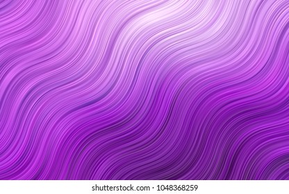Light Blue, Green vector background with lava shapes. Glitter abstract illustration with wry lines. A completely new template for your business design.