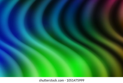 Light Blue, Green vector background with abstract circles. An elegant bright illustration with gradient. The template for cell phone backgrounds.