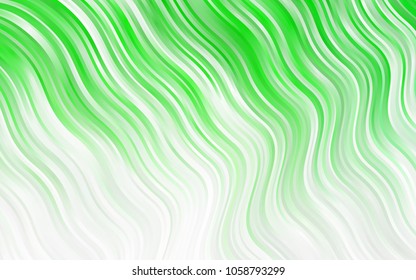 Light Blue, Green vector background with abstract circles. Creative geometric illustration in marble style with gradient. A completely new memphis design for your business.