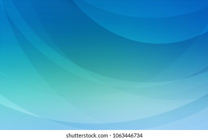 Light Blue, Green vector background with liquid shapes. A completely new color illustration in marble style. Marble design for your web site.